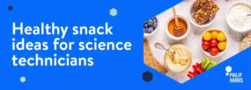healthy snack ideas for science techs on the go