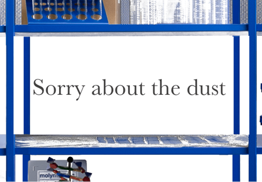 Sorry about the dust