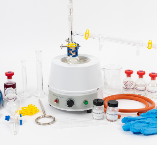 7. Distallation of a product from reaction.png