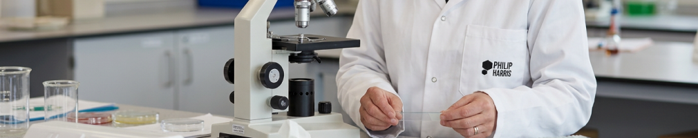 What microscope slides and equipment does a secondary school biology lab need?