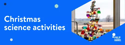 christmas science activites banner