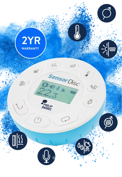 Science Sensor Disk SensorDisc Data Logging | Philip Harris